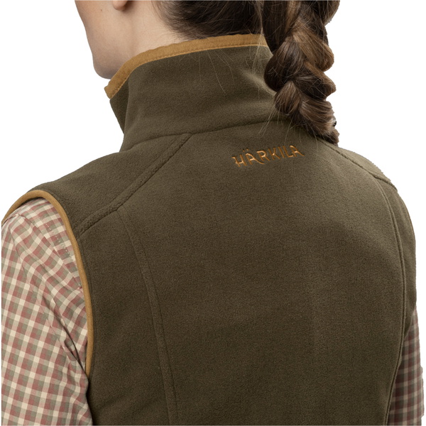 Harkila Womens Sandhem 200 Waistcoat 1201155 - Willow Green